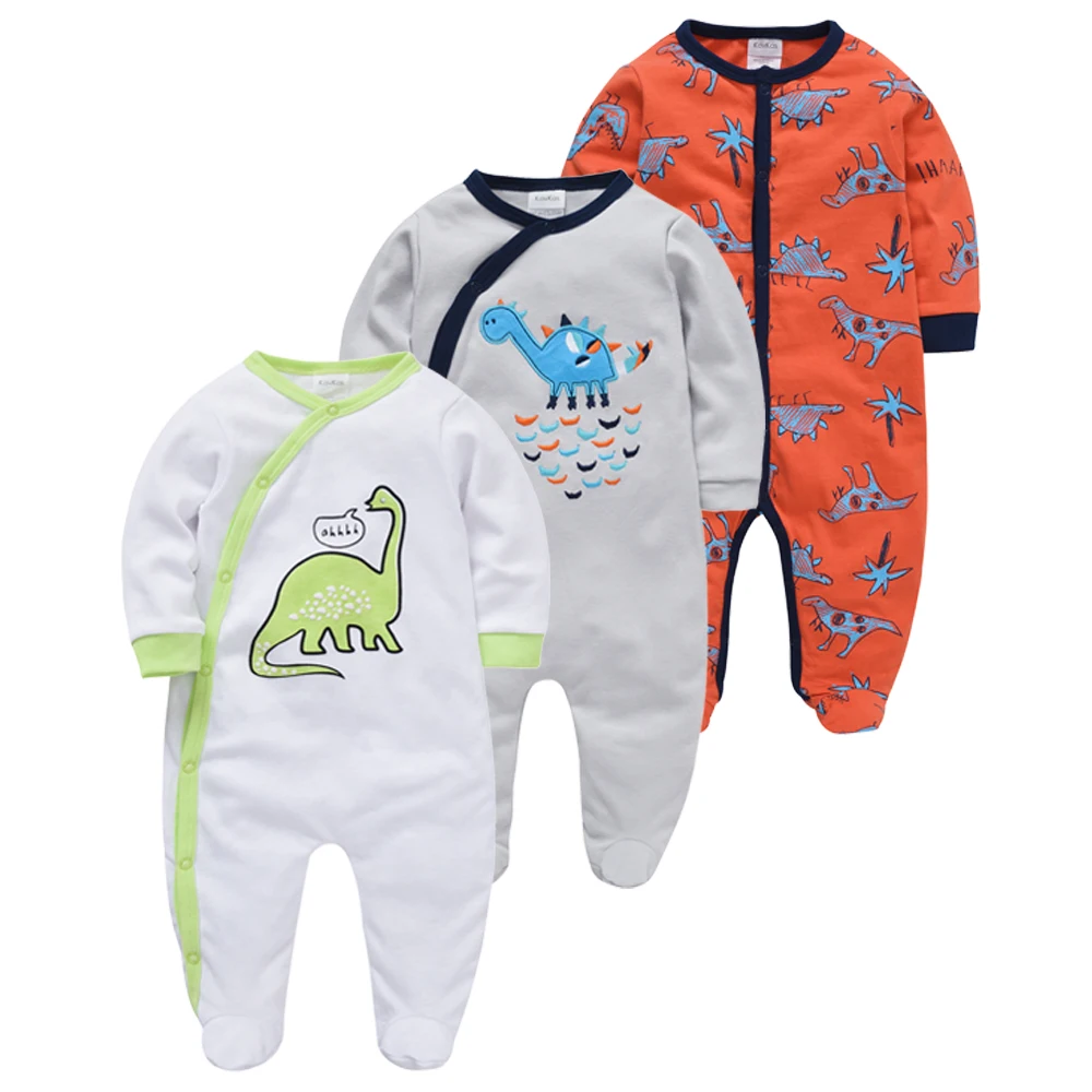 5pcs Honeyzone Winter Toddler Animal Footies New Born Baby Clothes Set Soft Breathable Pyjama Ubranka Dla Niemowlat Clothing Set