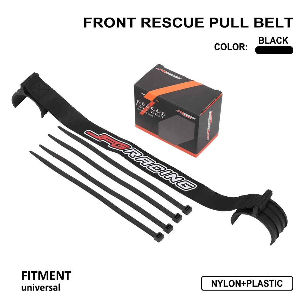Motorcycle Universal Front Rear Protective Rescue Pulling Belts Ropes Holding Straps Kit Fork Tube For KTM HONDA SUZUKI HARLEY