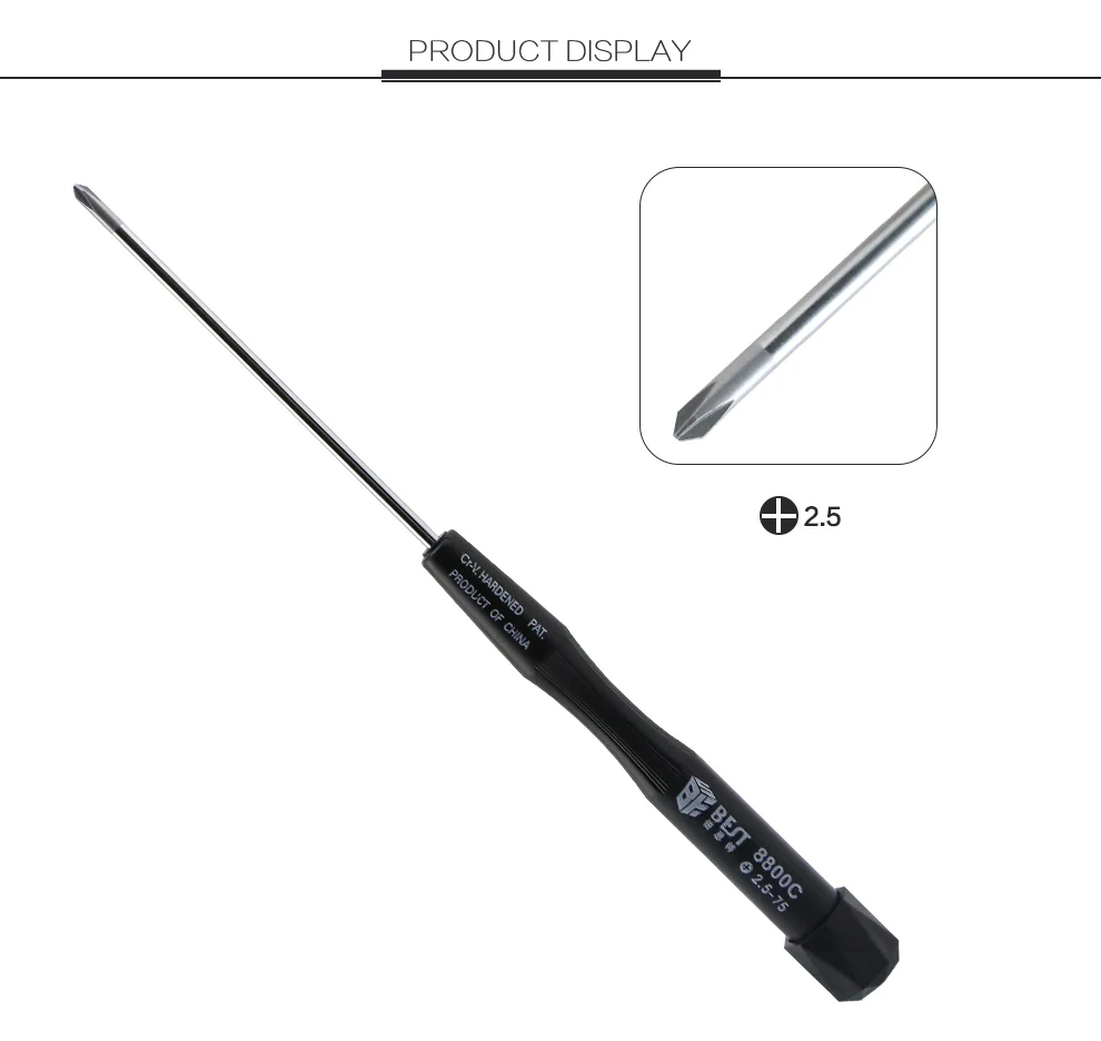 1Pcs Magnetic Screwdriver PH00 PH000 1.5 2.0 Slotted Flatted Head for Macbook Pro Laptop Watch Glasses Mobile Phone Repair Tools