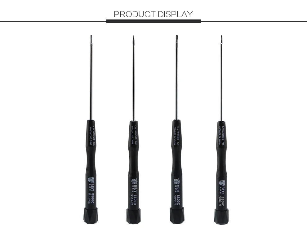 1Pcs Magnetic Screwdriver PH00 PH000 1.5 2.0 Slotted Flatted Head for Macbook Pro Laptop Watch Glasses Mobile Phone Repair Tools