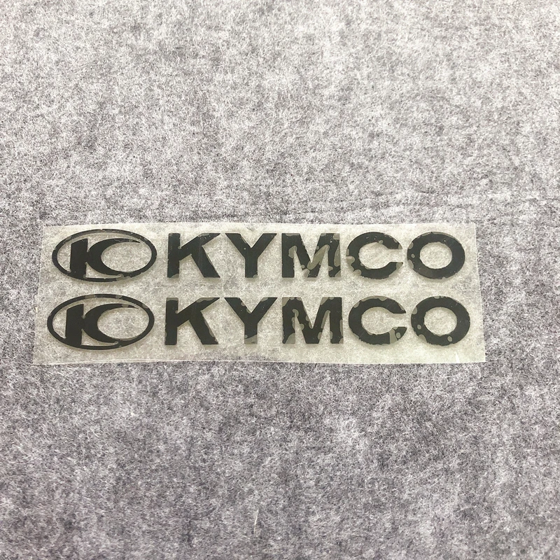 2pcs/Set Motorcycle Refit Sticker Motorcycle Side Fuel Tank Decorative Reflective Waterproof Decals Motorcycle Parts for KYMCO
