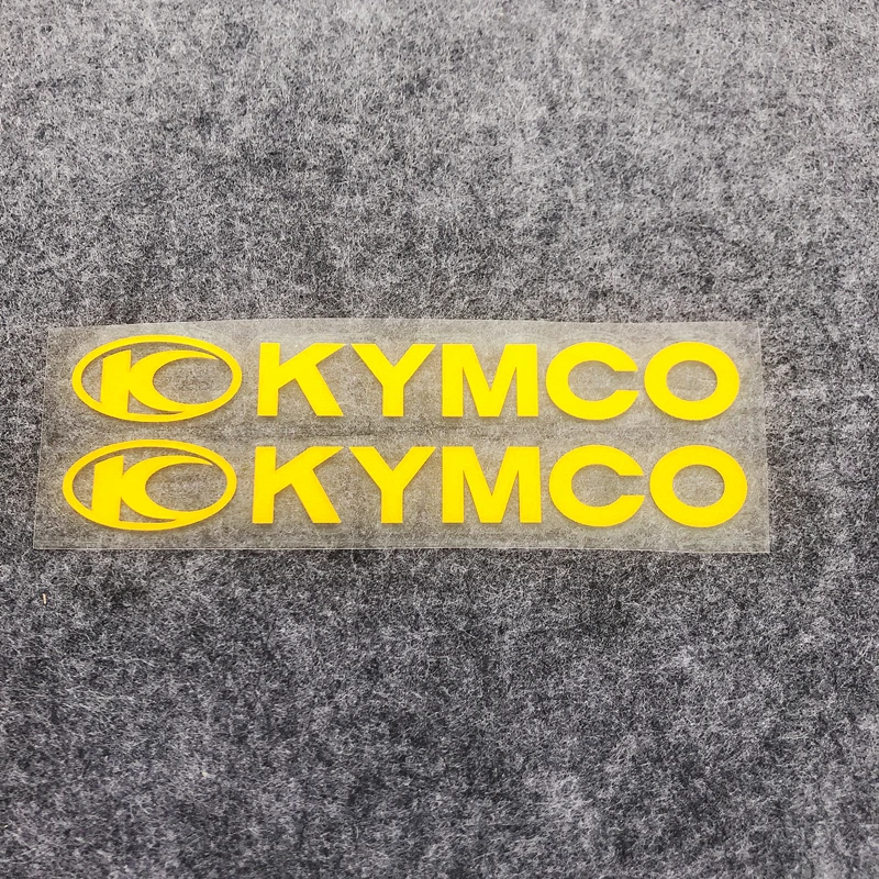 2pcs/Set Motorcycle Refit Sticker Motorcycle Side Fuel Tank Decorative Reflective Waterproof Decals Motorcycle Parts for KYMCO