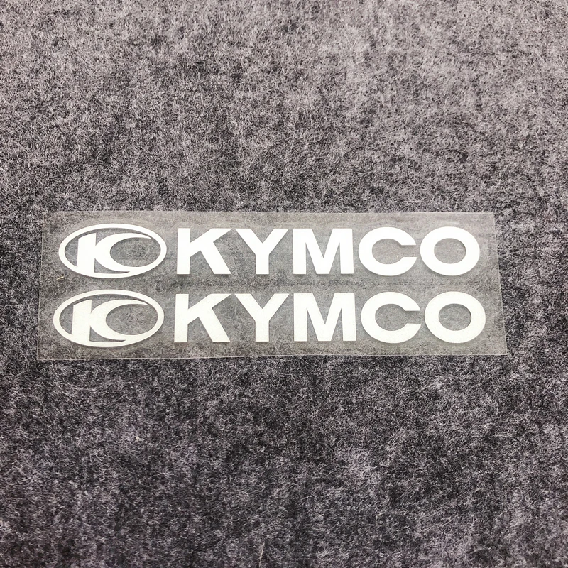 2pcs/Set Motorcycle Refit Sticker Motorcycle Side Fuel Tank Decorative Reflective Waterproof Decals Motorcycle Parts for KYMCO