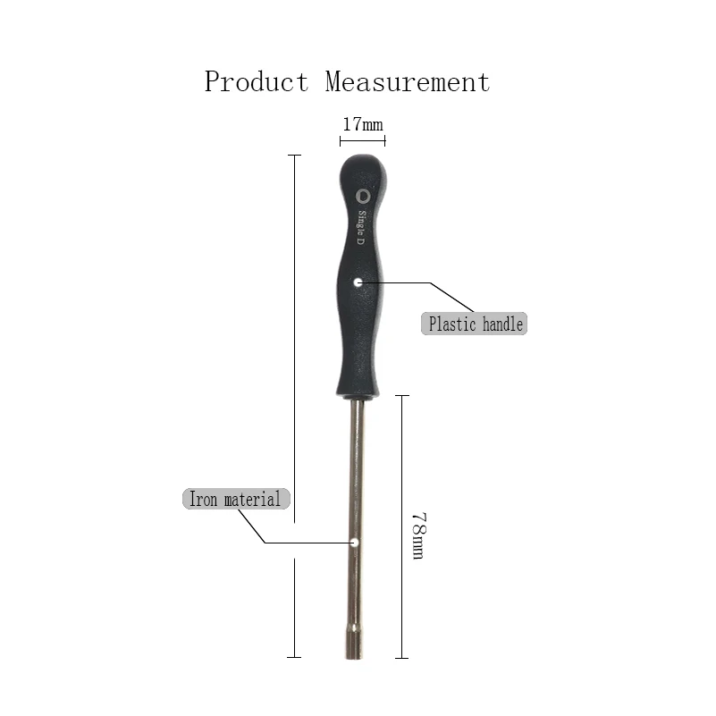 Carburetor carb Adjusting hand Tool Pac Man Double D Hexagon Hex Socket Screwdriver Driver Chainsaw Speed Adjustment Repair Tool
