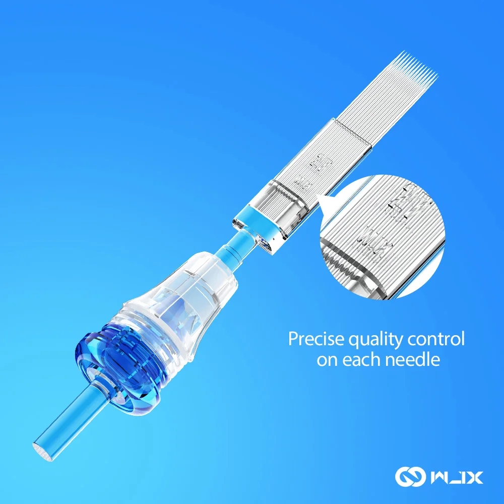 20pcs Dragonhawk WJX RL RLT RLB Tattoo Cartridge Needles Disposable Sterile Permanent Makeup Machine Rotary Pen Tattoo Supplies