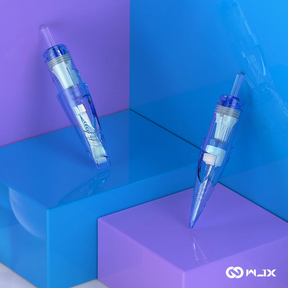 20pcs Dragonhawk WJX RL RLT RLB Tattoo Cartridge Needles Disposable Sterile Permanent Makeup Machine Rotary Pen Tattoo Supplies