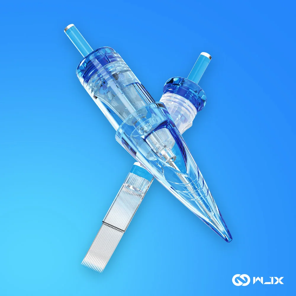 20pcs Dragonhawk WJX RL RLT RLB Tattoo Cartridge Needles Disposable Sterile Permanent Makeup Machine Rotary Pen Tattoo Supplies