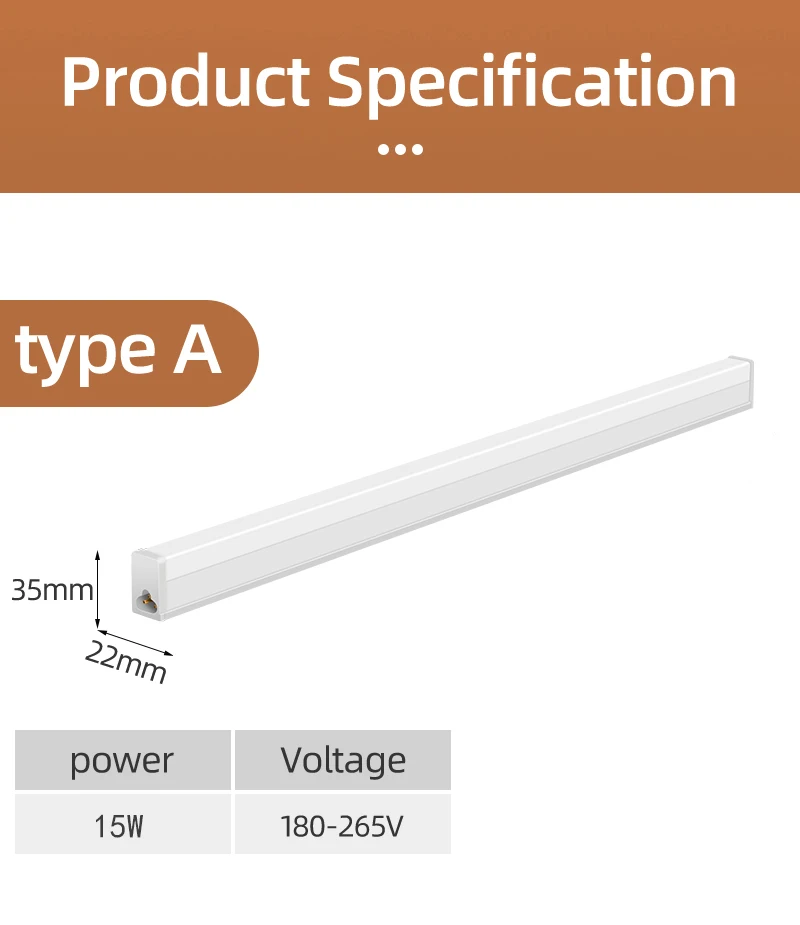 220V 120cm T5 T8 Led Tube Light for Home Led Lamp Tube Bar 40W 60W Cold White Warm Whtie 4ft Led Tube Light 1200mm Tube Lighting