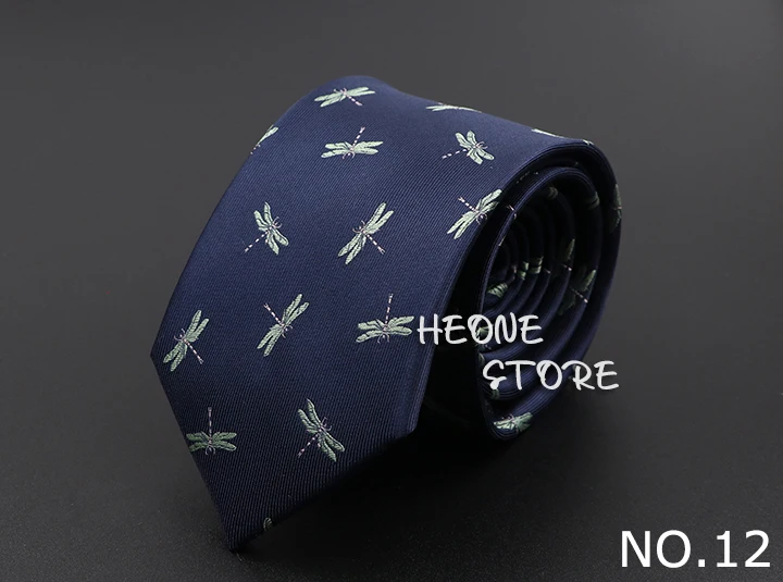 New Casual Men's Ties Dog Lion Bear Horse Flower Pattern Red Blue Jacquard Necktie For Men Wedding Groom Business Accessories