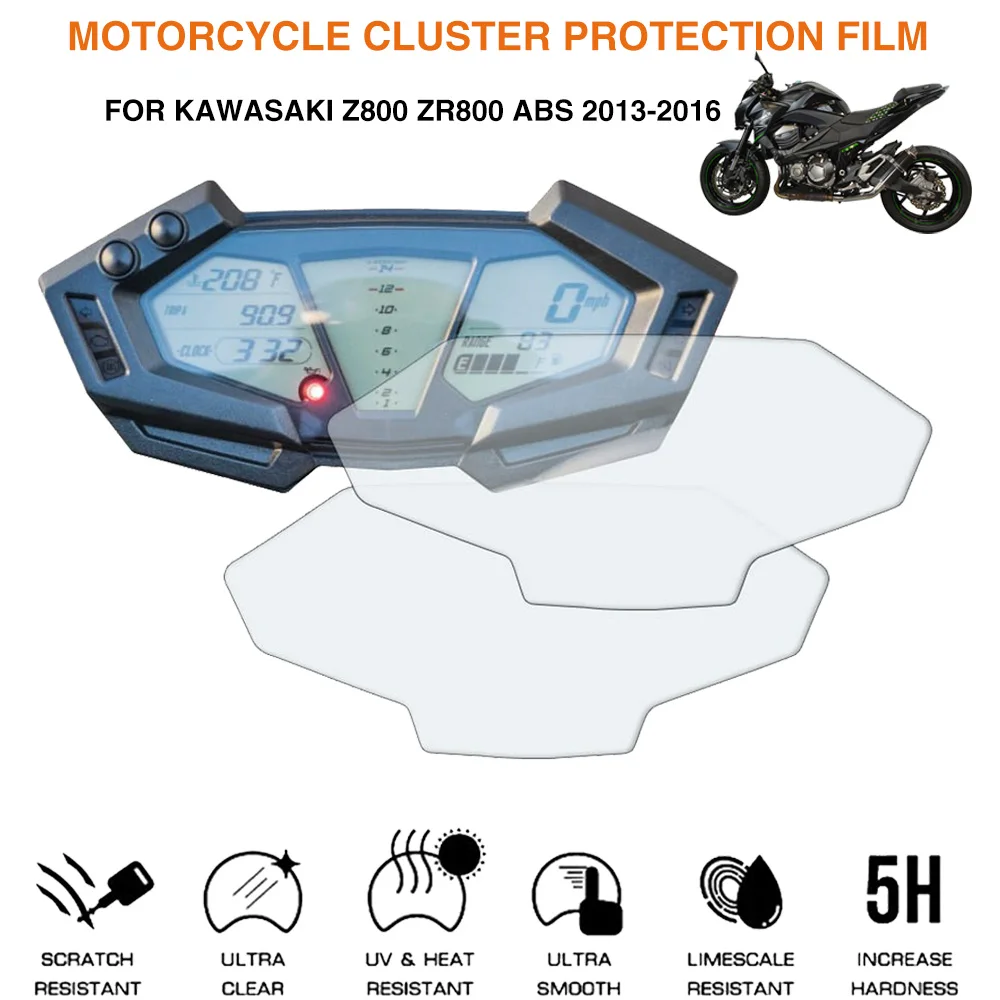 Motorcycle Cluster Scratch Protection Film Dashboard Instrument Speedometer Screen Sticker For Kawasaki Z800 ZR800 ABS 2012-2018
