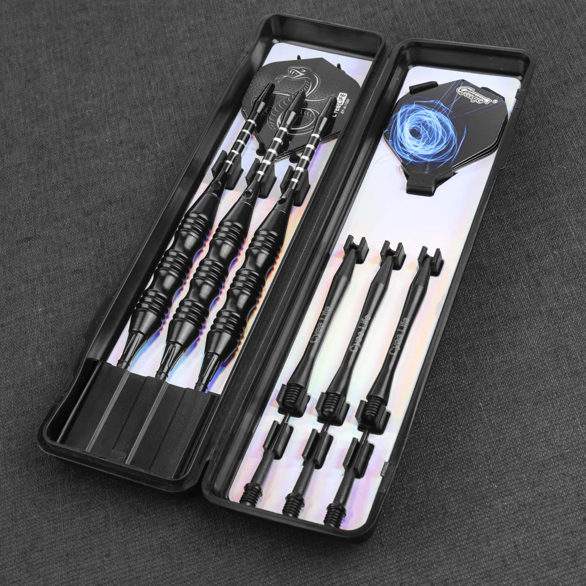 CyeeLife 20g 3pcs Tip Darts Aluminum Shaft Electronic Plastic Dartboard Indoor Outdoor Games Family Bar Entertainment