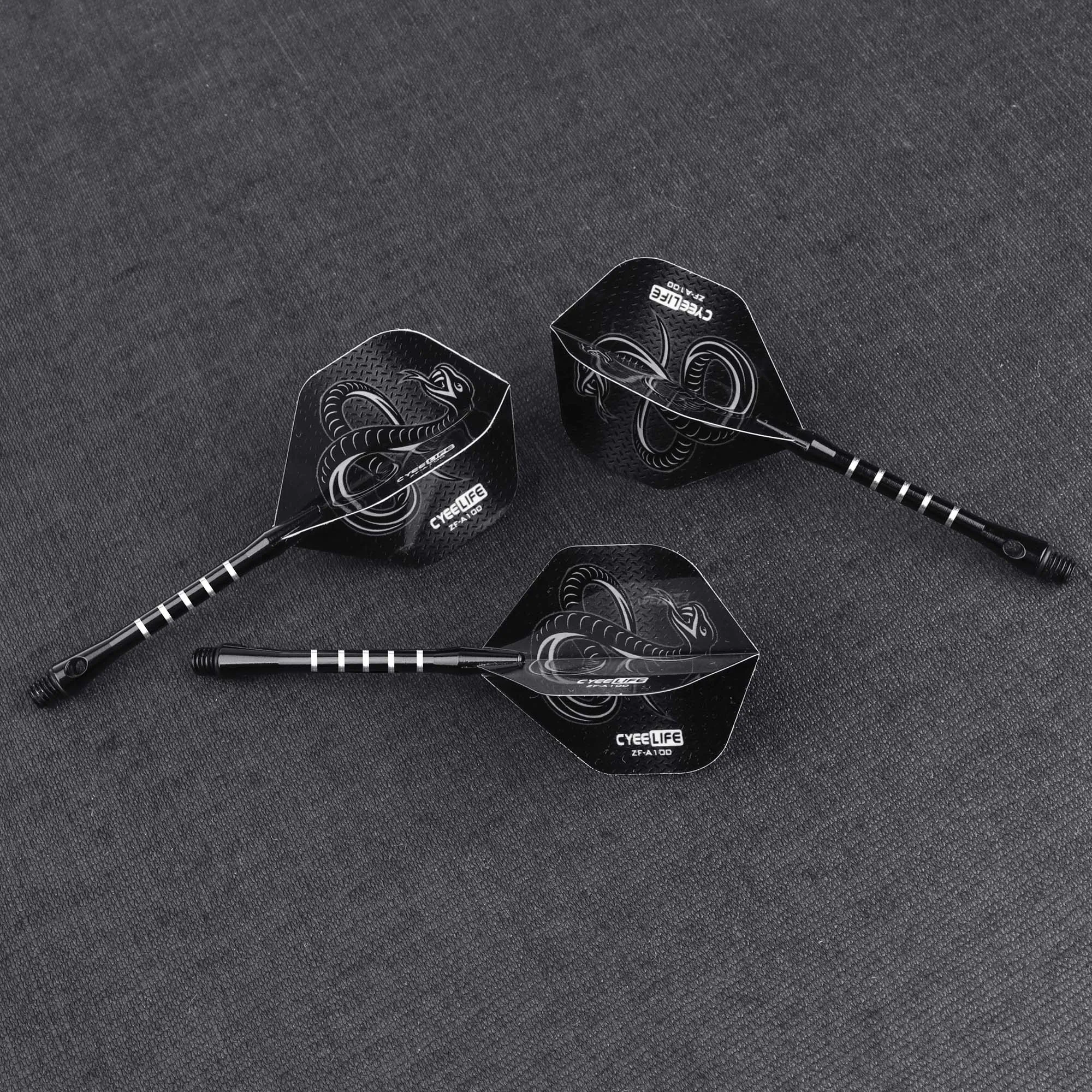 CyeeLife 20g 3pcs Tip Darts Aluminum Shaft Electronic Plastic Dartboard Indoor Outdoor Games Family Bar Entertainment