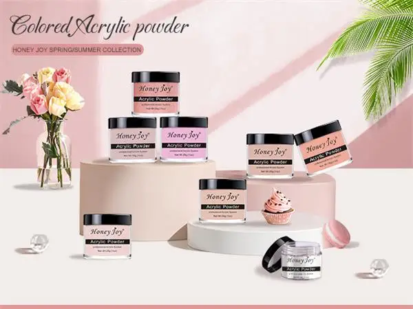 28g/Box Acrylic Powder Professional White Clear Red Nude Acrylic Nail French Manicure Powder for Acrylic Nail Extension