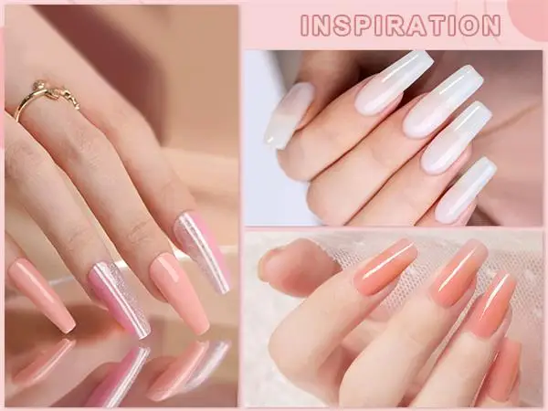 28g/Box Acrylic Powder Professional White Clear Red Nude Acrylic Nail French Manicure Powder for Acrylic Nail Extension