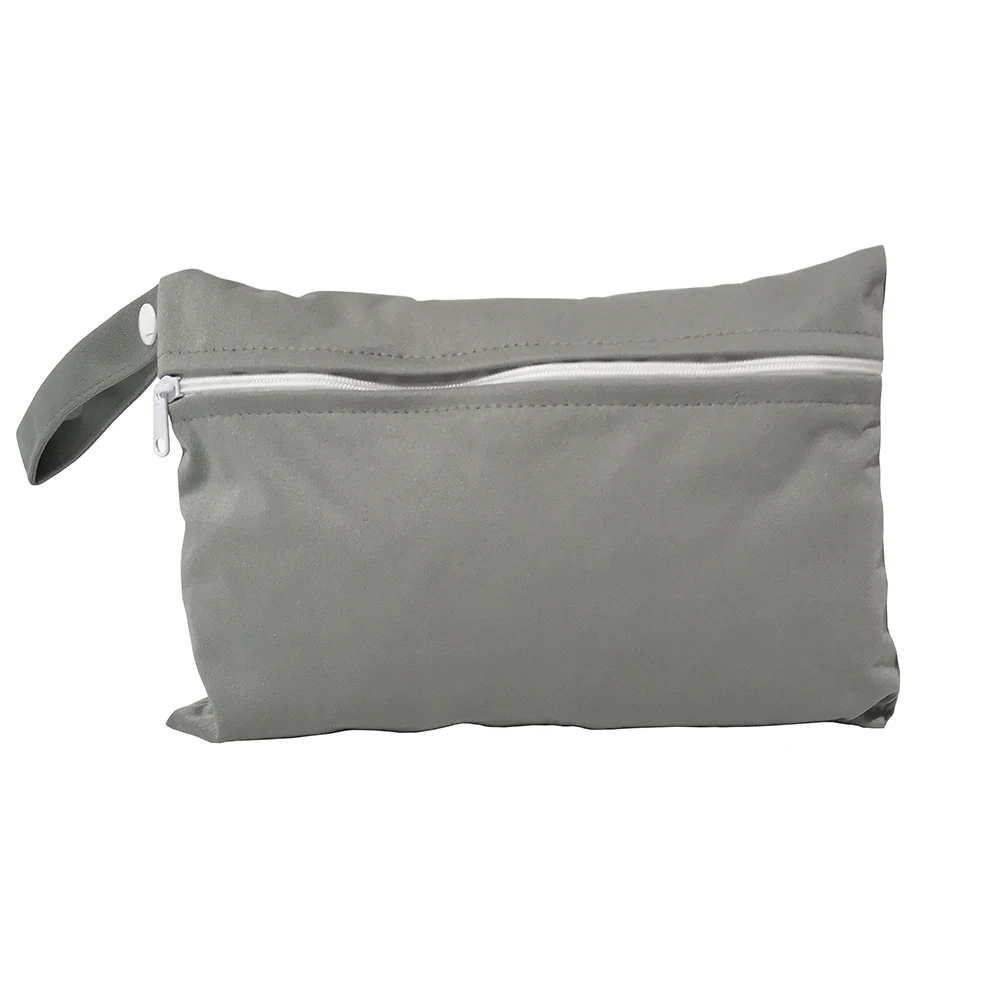 Small Size: 15*22.5CM Wet bags Washable Reusable Cloth diaper Nappies Bags Waterproof Swim Sport Travel Carry bag