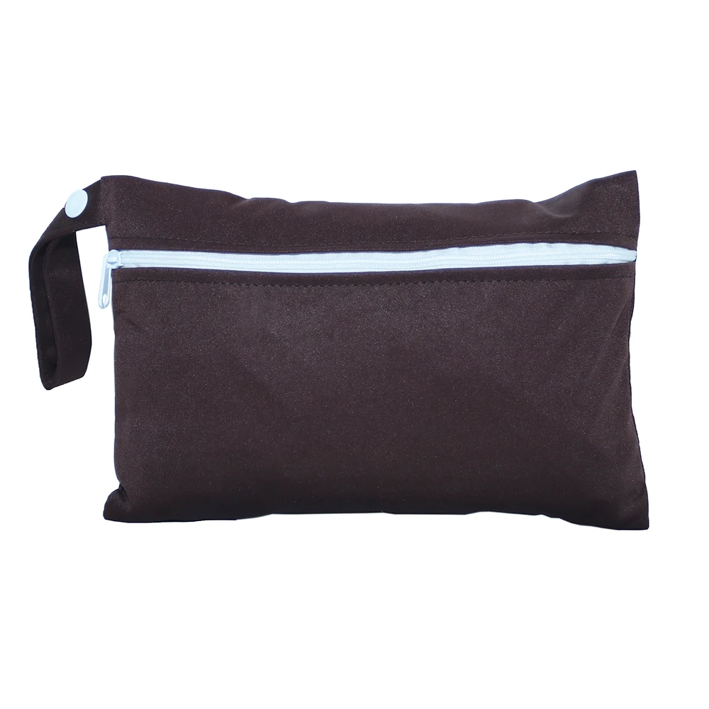 Small Size: 15*22.5CM Wet bags Washable Reusable Cloth diaper Nappies Bags Waterproof Swim Sport Travel Carry bag