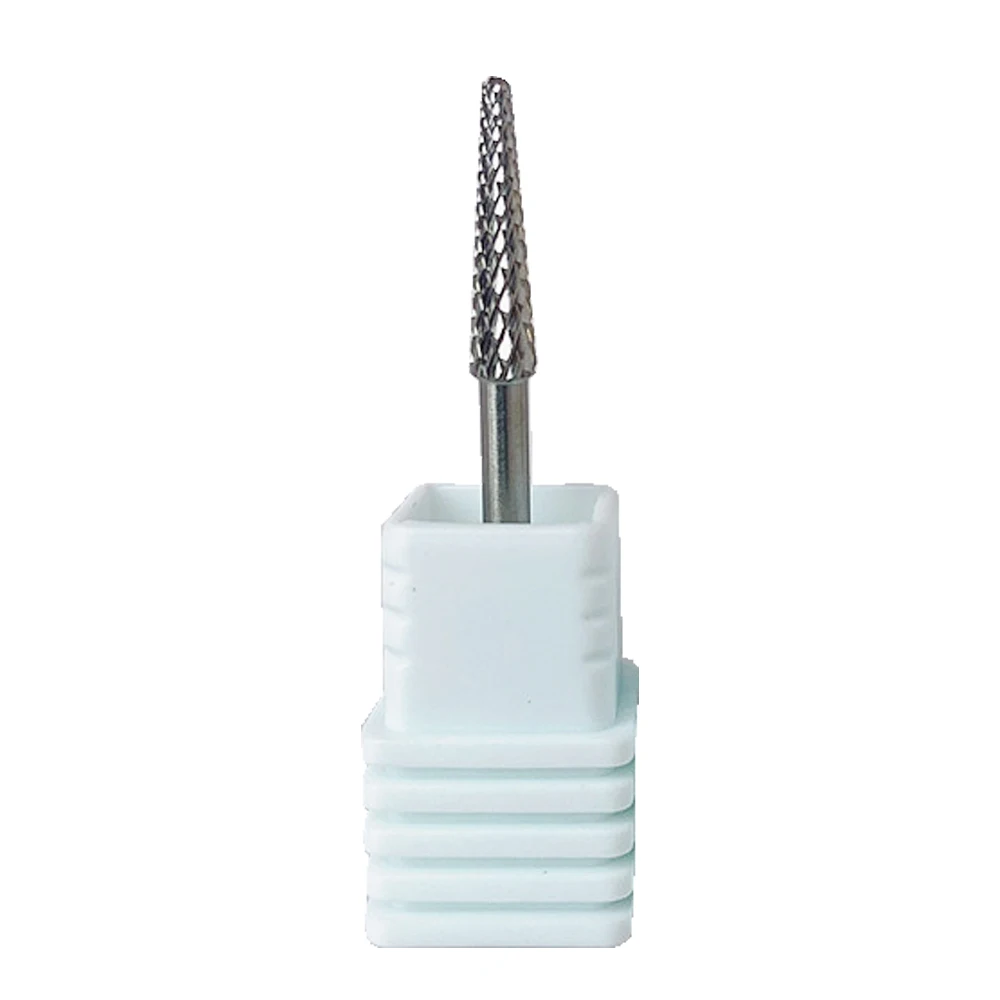 Professional Solid Tungsten Carbide Nail Drill Bit for Underside Cutting Polishing Electric File Manicure Pedicure Tool