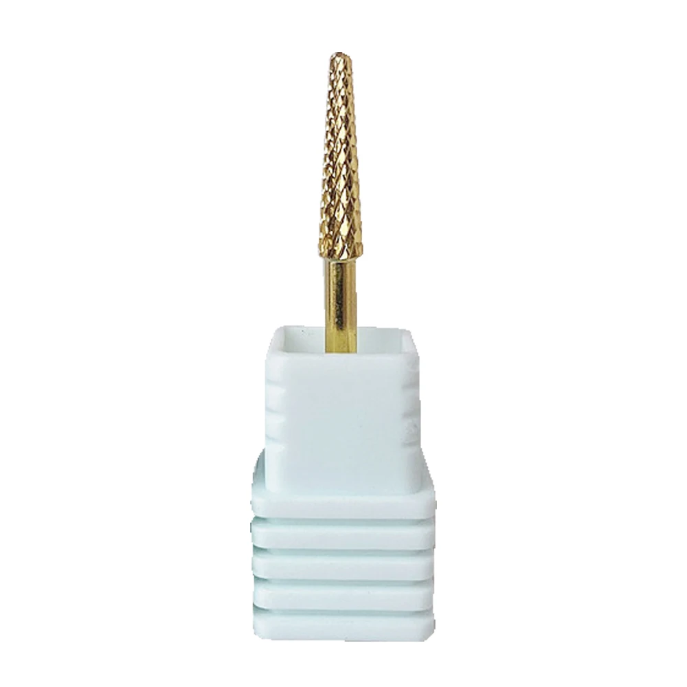 Professional Solid Tungsten Carbide Nail Drill Bit for Underside Cutting Polishing Electric File Manicure Pedicure Tool