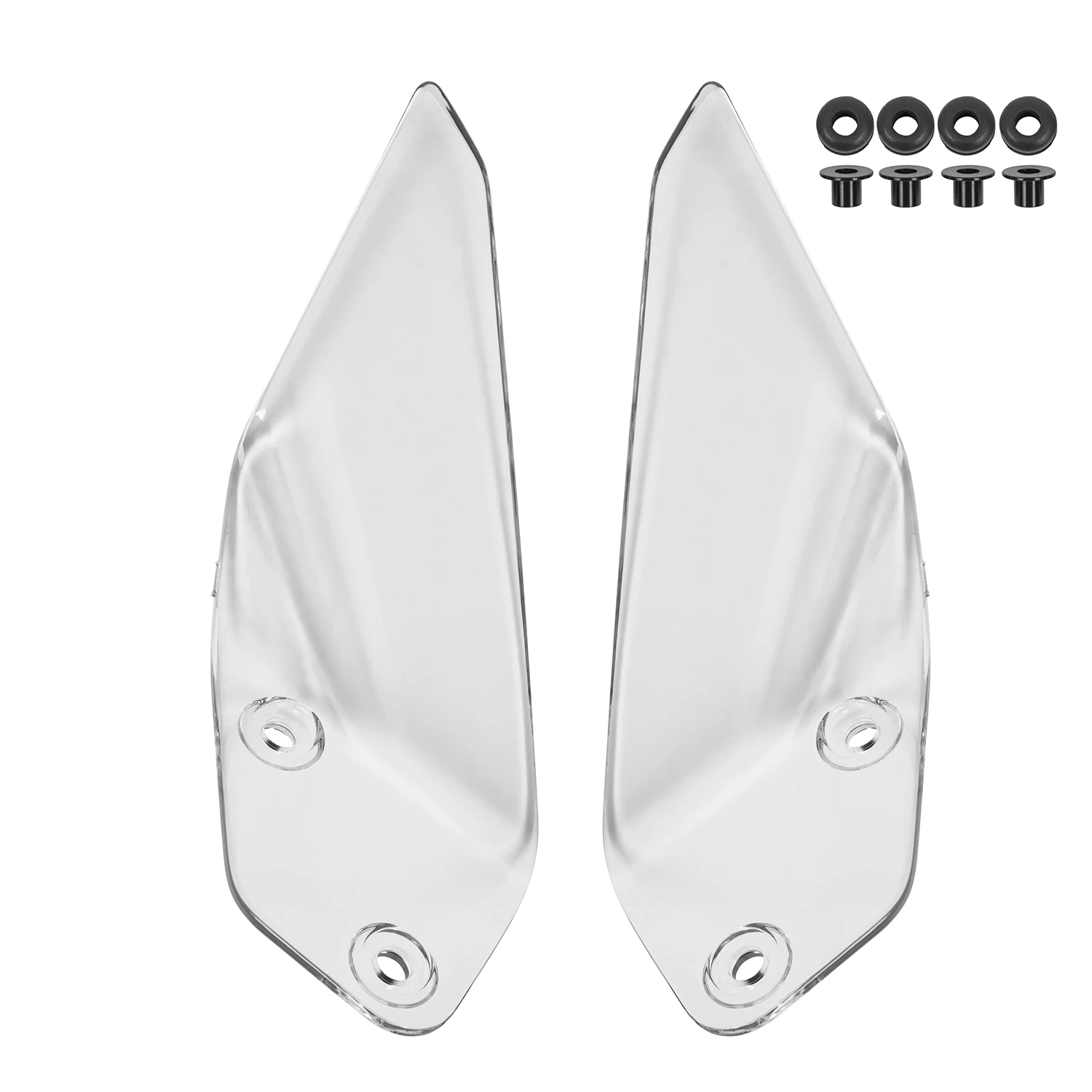 Windshield Windscreen Side Panel Deflector Airflow Hand Shield Protector For BMW R1200 R1250 GS ADV 2014-2024 2023 2022 2021
