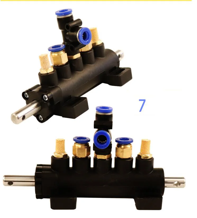 Hot Air Control Five Way Foot Pedal Valve Wheel Repairing Tool Tire Changer Machine