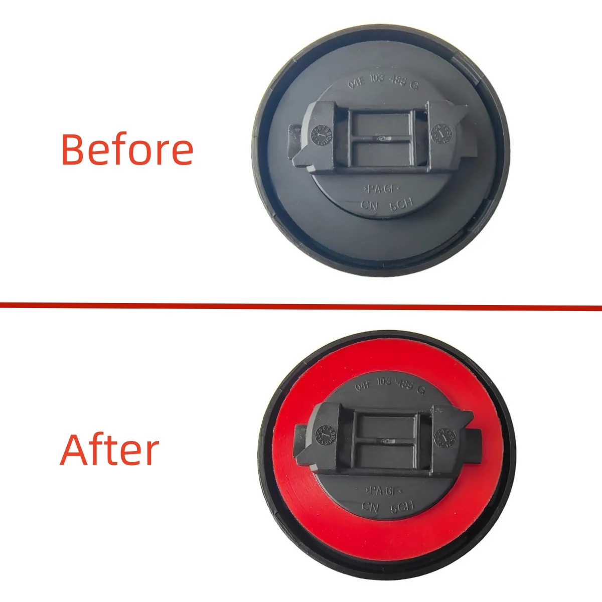 Oil Filler Cap Rubber Sealing Gasket EA888 EA211 EA111 EA113 For Audi A1 S1 A3 A4 A5 A6 A7 A8 S3 S4 S5 C6 C7 S7 S8 Q2 Q3 Q5 Q7