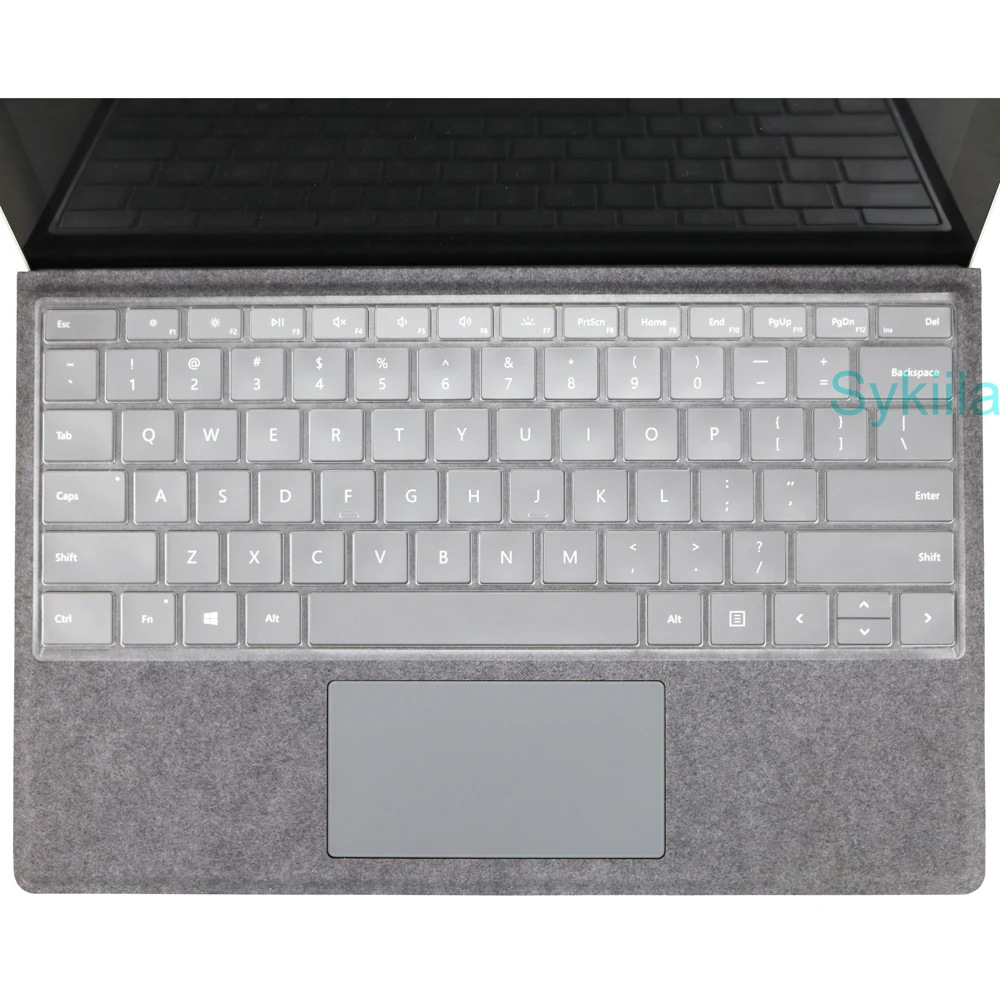 Keyboard Cover for Microsoft Surface Pro 13 12 11 10 9 7 8 7+ 6 5 4 3 X Studio GO 2 Book 3 RT Silicone Protector Skin Case