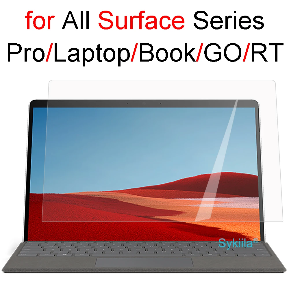 Keyboard Cover for Microsoft Surface Pro 13 12 11 10 9 7 8 7+ 6 5 4 3 X Studio GO 2 Book 3 RT Silicone Protector Skin Case