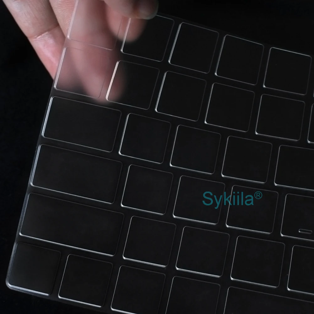 Keyboard Cover for Microsoft Surface Pro 13 12 11 10 9 7 8 7+ 6 5 4 3 X Studio GO 2 Book 3 RT Silicone Protector Skin Case