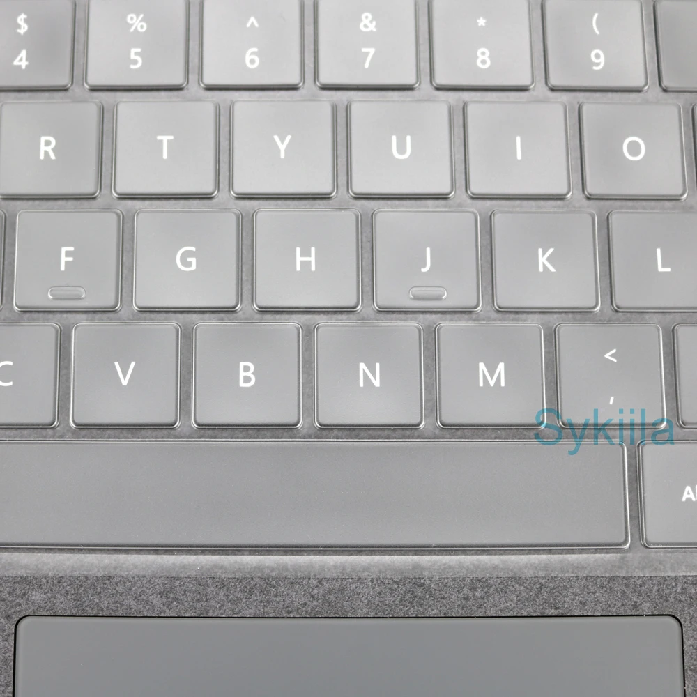 Keyboard Cover for Microsoft Surface Pro 13 12 11 10 9 7 8 7+ 6 5 4 3 X Studio GO 2 Book 3 RT Silicone Protector Skin Case