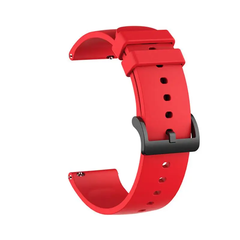 10 Colors Wrist Strap For Amazfit Bip Watchbands For Xiaomi Huami Amazfit Bip U / Bip S / GTS 2 / GTR 2 / Silicone Strap Correa
