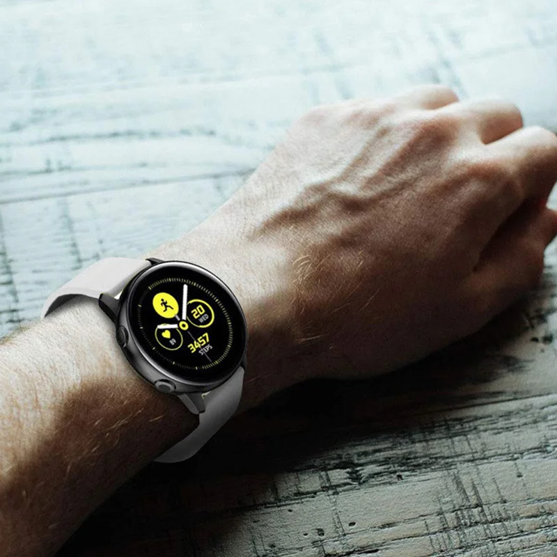 10 Colors Wrist Strap For Amazfit Bip Watchbands For Xiaomi Huami Amazfit Bip U / Bip S / GTS 2 / GTR 2 / Silicone Strap Correa