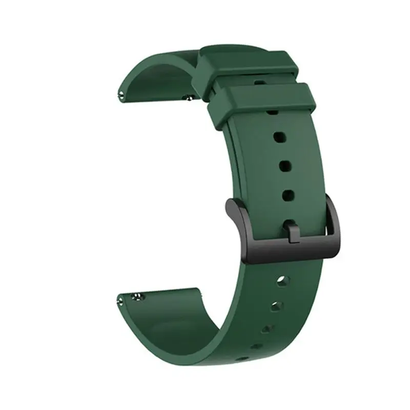 10 Colors Wrist Strap For Amazfit Bip Watchbands For Xiaomi Huami Amazfit Bip U / Bip S / GTS 2 / GTR 2 / Silicone Strap Correa