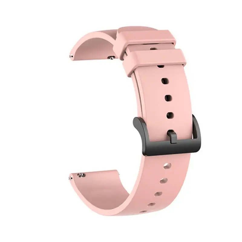 10 Colors Wrist Strap For Amazfit Bip Watchbands For Xiaomi Huami Amazfit Bip U / Bip S / GTS 2 / GTR 2 / Silicone Strap Correa