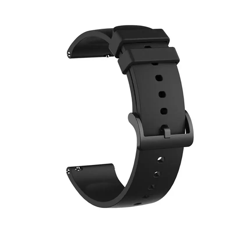 10 Colors Wrist Strap For Amazfit Bip Watchbands For Xiaomi Huami Amazfit Bip U / Bip S / GTS 2 / GTR 2 / Silicone Strap Correa