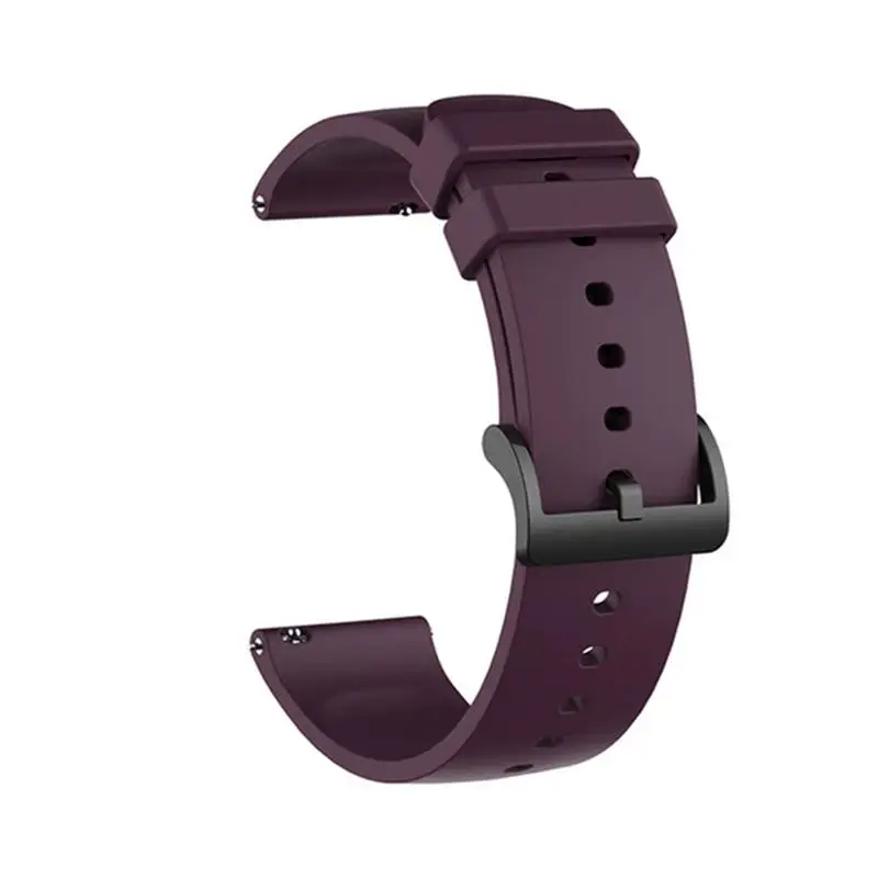 10 Colors Wrist Strap For Amazfit Bip Watchbands For Xiaomi Huami Amazfit Bip U / Bip S / GTS 2 / GTR 2 / Silicone Strap Correa