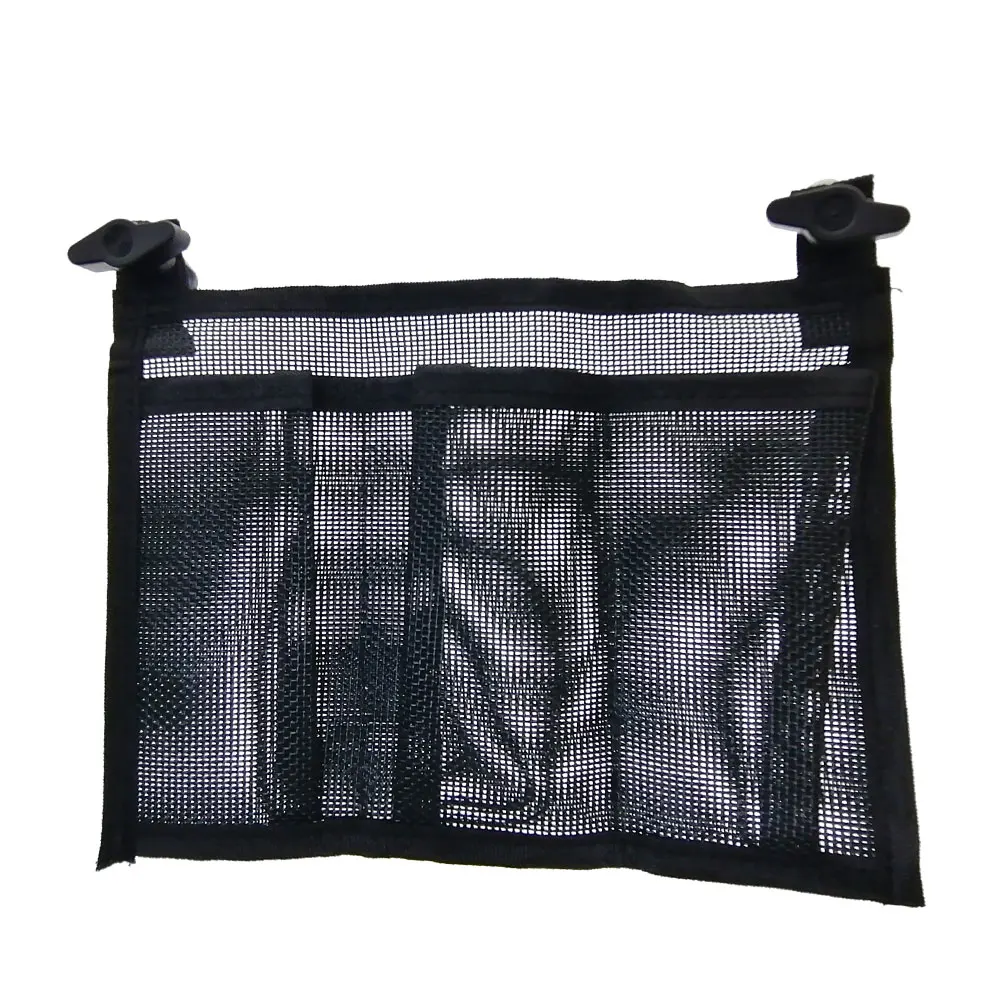 Kayak Canoe Mesh Beverage Beer Pouch Bag With Nuts Screws Fishing Boat Slide Track Mount Tools Storage
