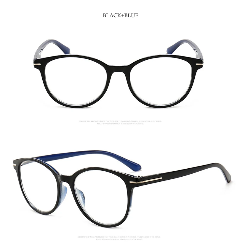 Men's Reading Glasses Retro Women Round Presbyopia Clear Vision Magnifier Eyewear For Sight Diopters+0.5 +0.75 +1.25 +1.75 +4.0