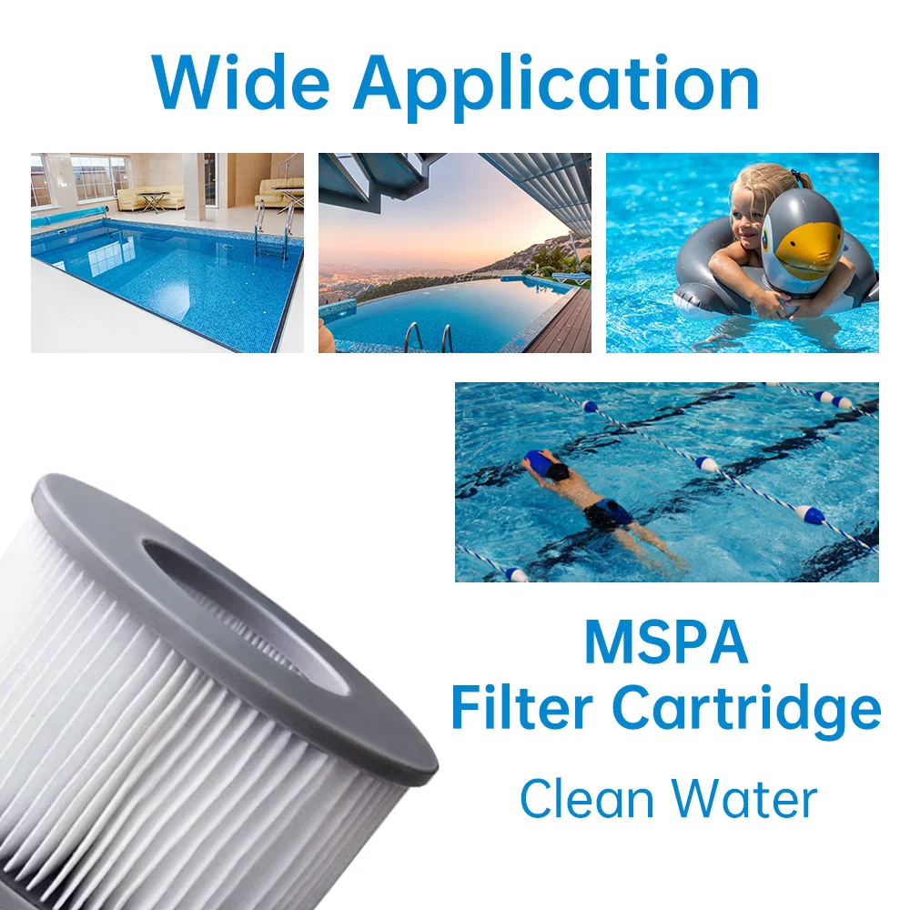 Hot Tub Filter Cartridge For MSPA All Current Spa Pool, Toskana Camaro Alpine Silver Cloud Tekapo Mono Reve Bliss Baikal Lite