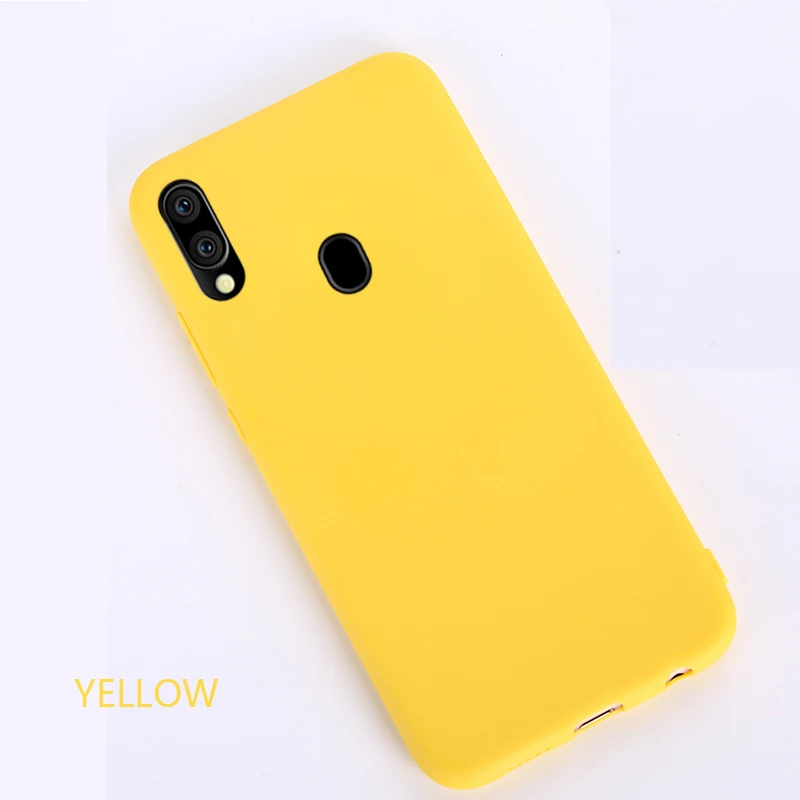 Silicone Case For Samsung Galaxy A10 A10E A20 A20E A30 A40 A50 A70 S A01 A02S A11 A21 A31 A41 A51 A71 Soft TPU Back Cover Cases