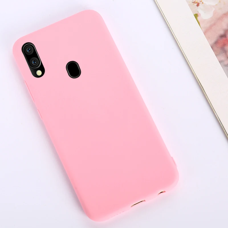 Silicone Case For Samsung Galaxy A10 A10E A20 A20E A30 A40 A50 A70 S A01 A02S A11 A21 A31 A41 A51 A71 Soft TPU Back Cover Cases
