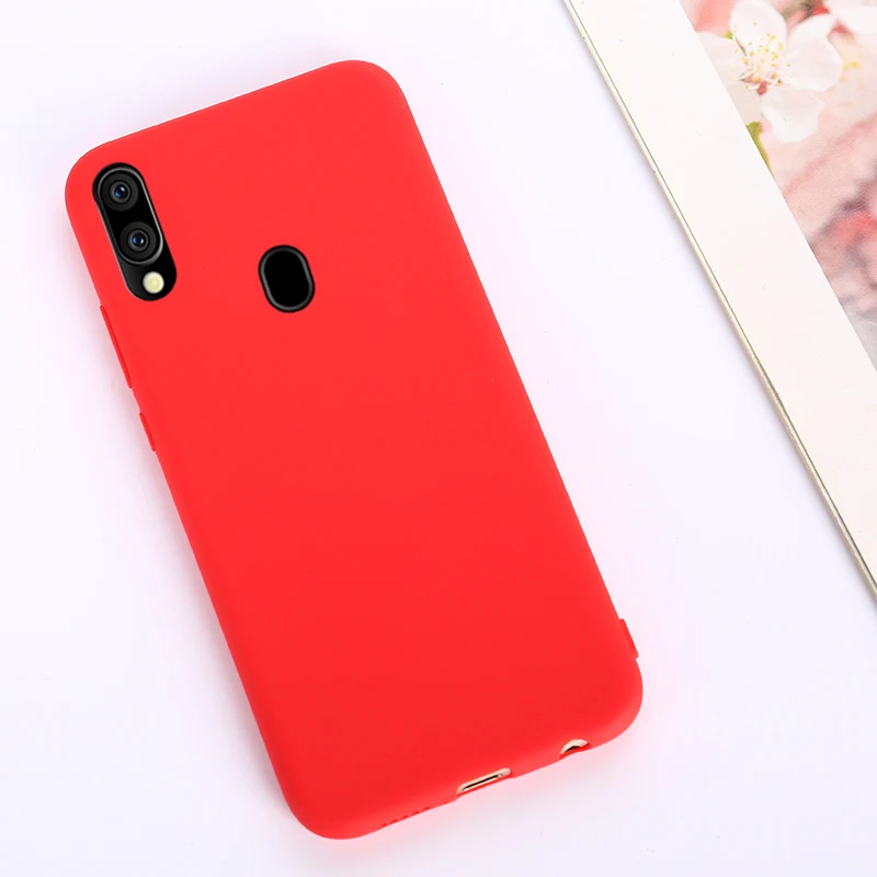 Silicone Case For Samsung Galaxy A10 A10E A20 A20E A30 A40 A50 A70 S A01 A02S A11 A21 A31 A41 A51 A71 Soft TPU Back Cover Cases