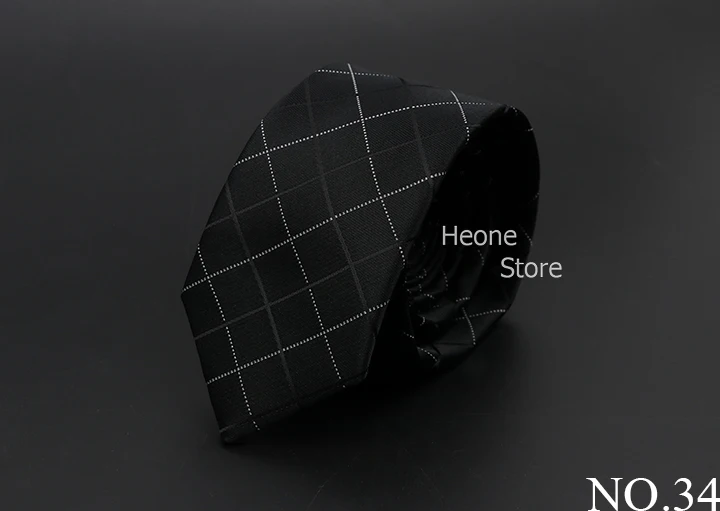 New Men Ties Solid Color Stripe Print Floral 6cm Jacquard Business Neckties Narrow Skinny Tie Wedding Prom Daily Wear Accessory