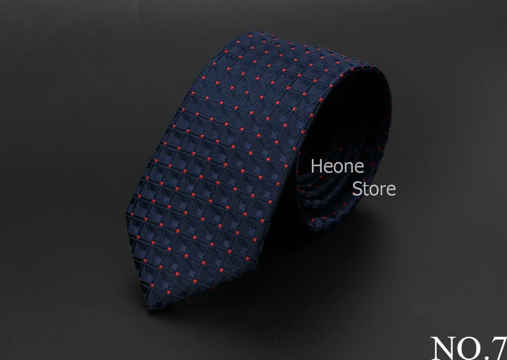 New Men Ties Solid Color Stripe Print Floral 6cm Jacquard Business Neckties Narrow Skinny Tie Wedding Prom Daily Wear Accessory