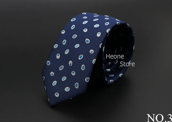New Men Ties Solid Color Stripe Print Floral 6cm Jacquard Business Neckties Narrow Skinny Tie Wedding Prom Daily Wear Accessory
