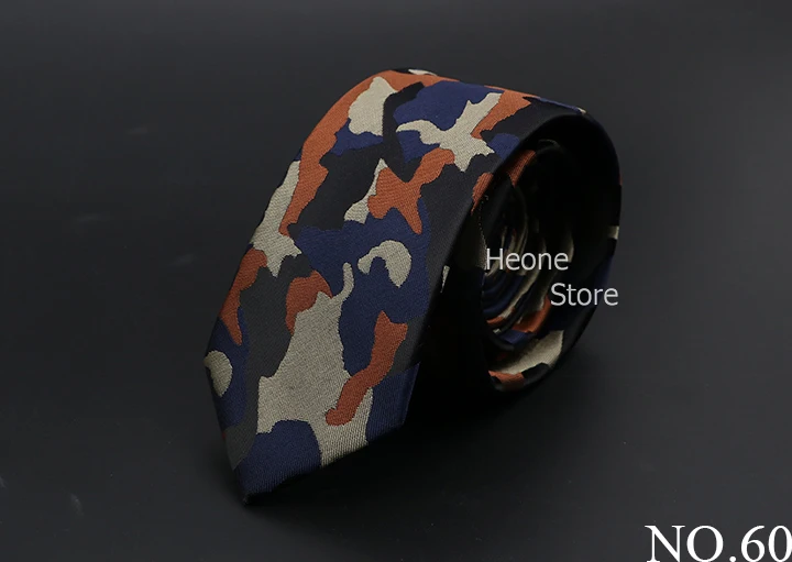 New Men Ties Solid Color Stripe Print Floral 6cm Jacquard Business Neckties Narrow Skinny Tie Wedding Prom Daily Wear Accessory