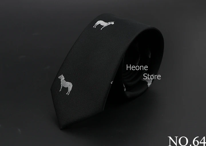 New Men Ties Solid Color Stripe Print Floral 6cm Jacquard Business Neckties Narrow Skinny Tie Wedding Prom Daily Wear Accessory