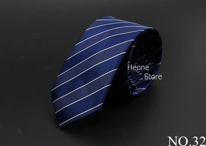 New Men Ties Solid Color Stripe Print Floral 6cm Jacquard Business Neckties Narrow Skinny Tie Wedding Prom Daily Wear Accessory