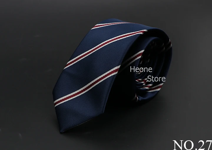New Men Ties Solid Color Stripe Print Floral 6cm Jacquard Business Neckties Narrow Skinny Tie Wedding Prom Daily Wear Accessory