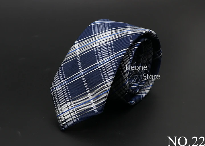 New Men Ties Solid Color Stripe Print Floral 6cm Jacquard Business Neckties Narrow Skinny Tie Wedding Prom Daily Wear Accessory