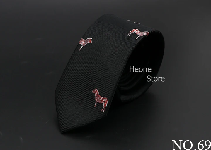 New Men Ties Solid Color Stripe Print Floral 6cm Jacquard Business Neckties Narrow Skinny Tie Wedding Prom Daily Wear Accessory